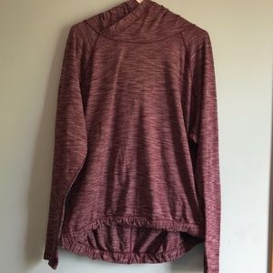 lululemon running long sleeve with hood